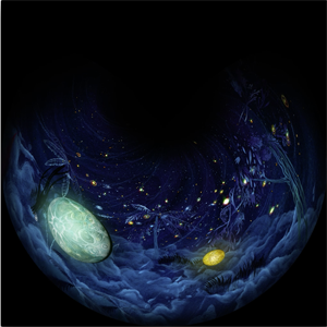 月と金星